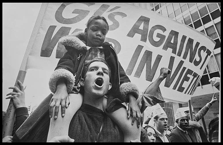 Anti-war rally NYC '67 : Photojournalism & Documentary : Clayton Price Photographer
